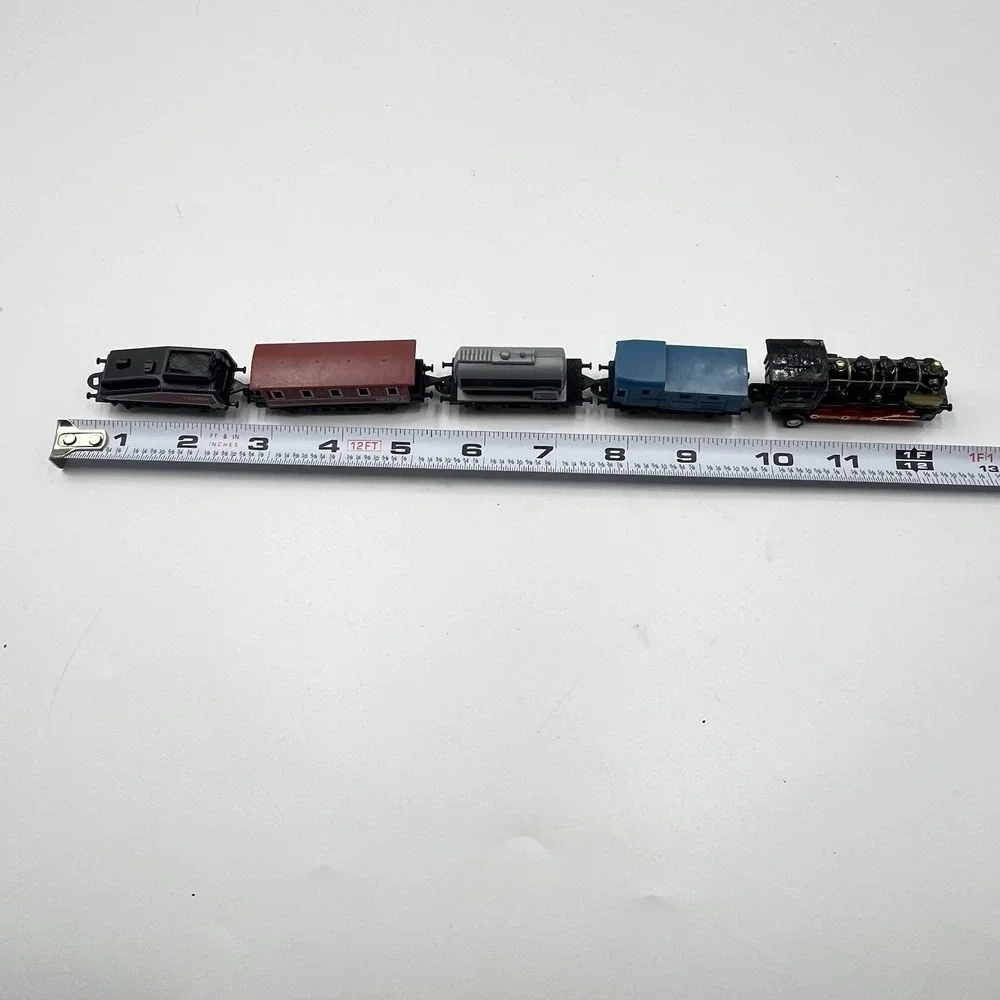 Soma Micro Miniature Model Train Cars Vintage -‎ Excellent Condition